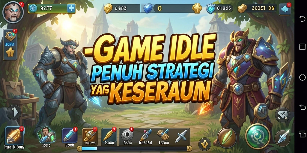 Tampilan gameplay yang menarik dalam 9ET, sempurna untuk penggemar game Idle.