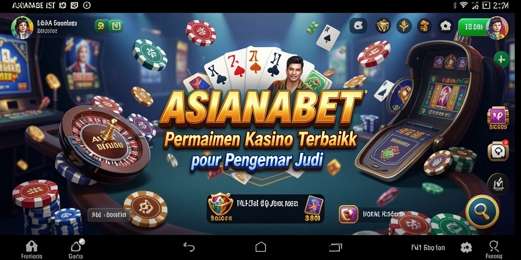 Screenshot gameplay ASIANABET menampilkan momen seru dalam permainan Kasino.