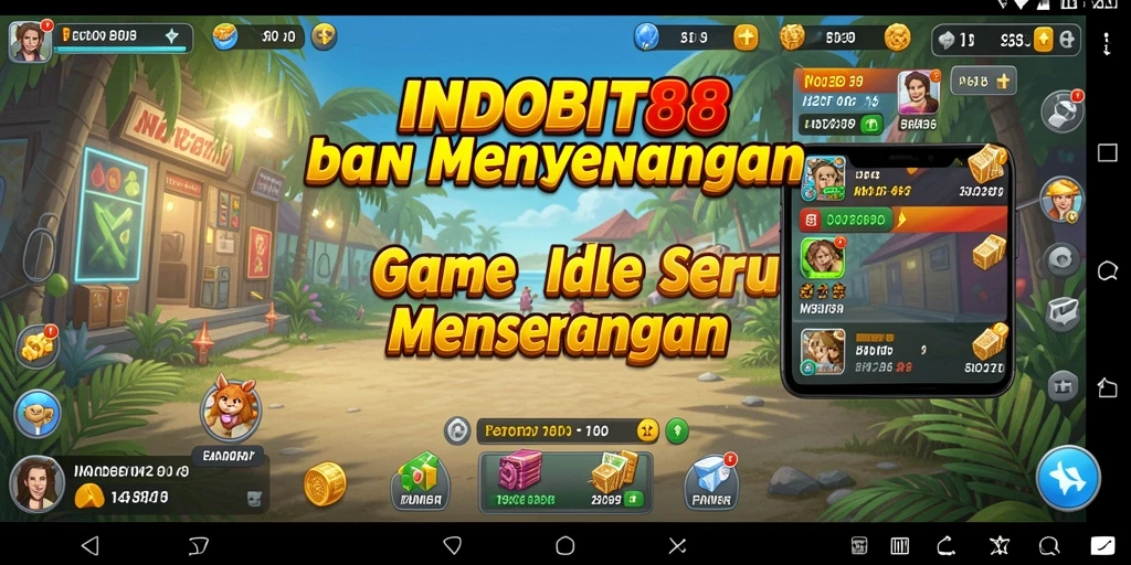 Tampilan screenshot utama INDOBIT88 menampilkan gameplay yang seru dan menarik.