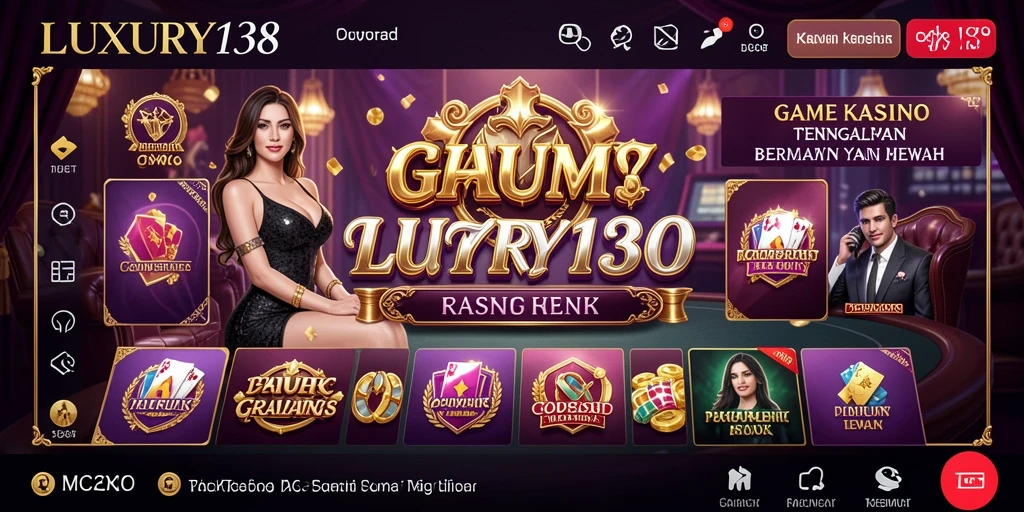Tampilan gameplay LUXURY138 yang menarik dan mendebarkan.