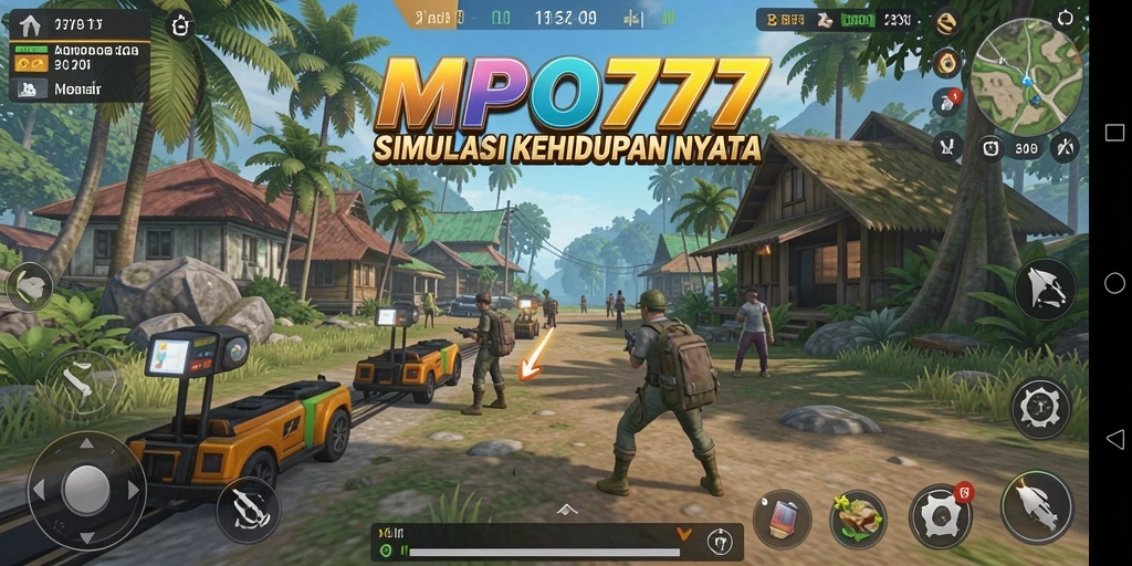 Tampilan gameplay simulasikan interaksi sosial yang menarik.