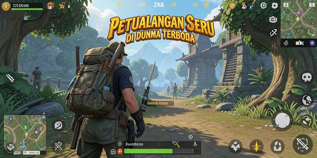 Menampilkan gameplay eksplorasi dunia terbuka yang menawan.